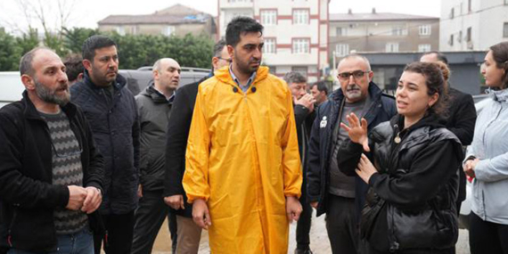 Tuzla’da sağanak sonrası yaralar sarıldı
