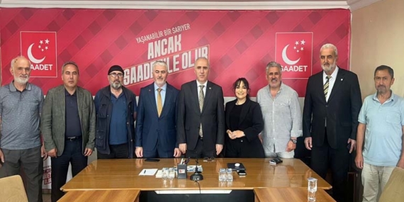 Saadet Partisi Sarıyer’den basın buluşması