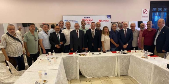 Saadet Partisi’nden “Ortak Akıl Güçlü Şehir” çalıştayı