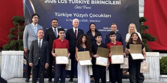 LGS Türkiye Birincisi öğrenciler Sarıyer’i gururlandırdı