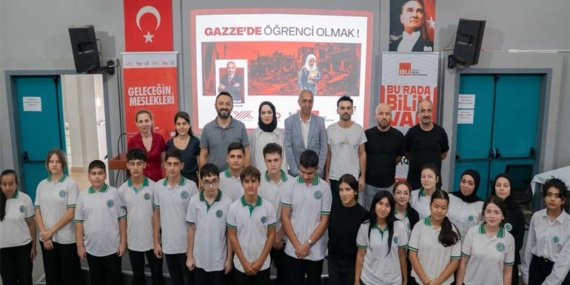Gazze’de öğrencilerin eğitim mücadelesi anlatıldı