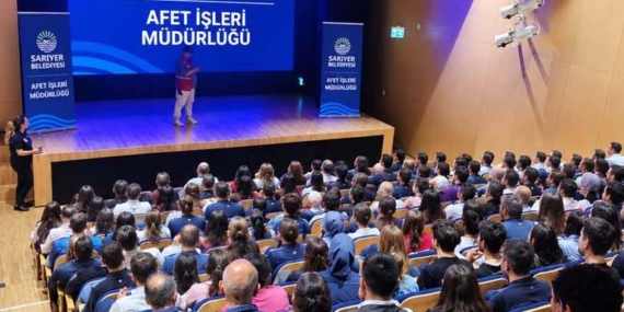 Sarıyer Belediyesi’nden Afet Eğitimi seferberliği