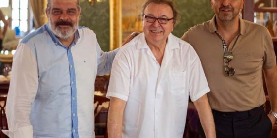 Turgay Kıran evinde ağırladı