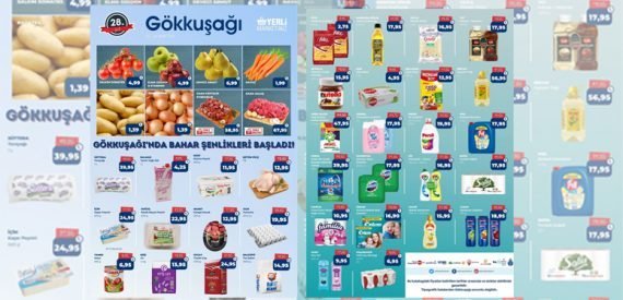 Gökkuşağı Market’ten kaçırılmayacak fırsatlar!