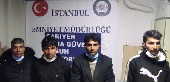 Sarıyer’de 2 mazgal hırsızı tutuklandı!